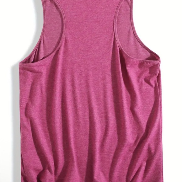 Pink Tank Top with Gun Graphic - Picture 2 of 5